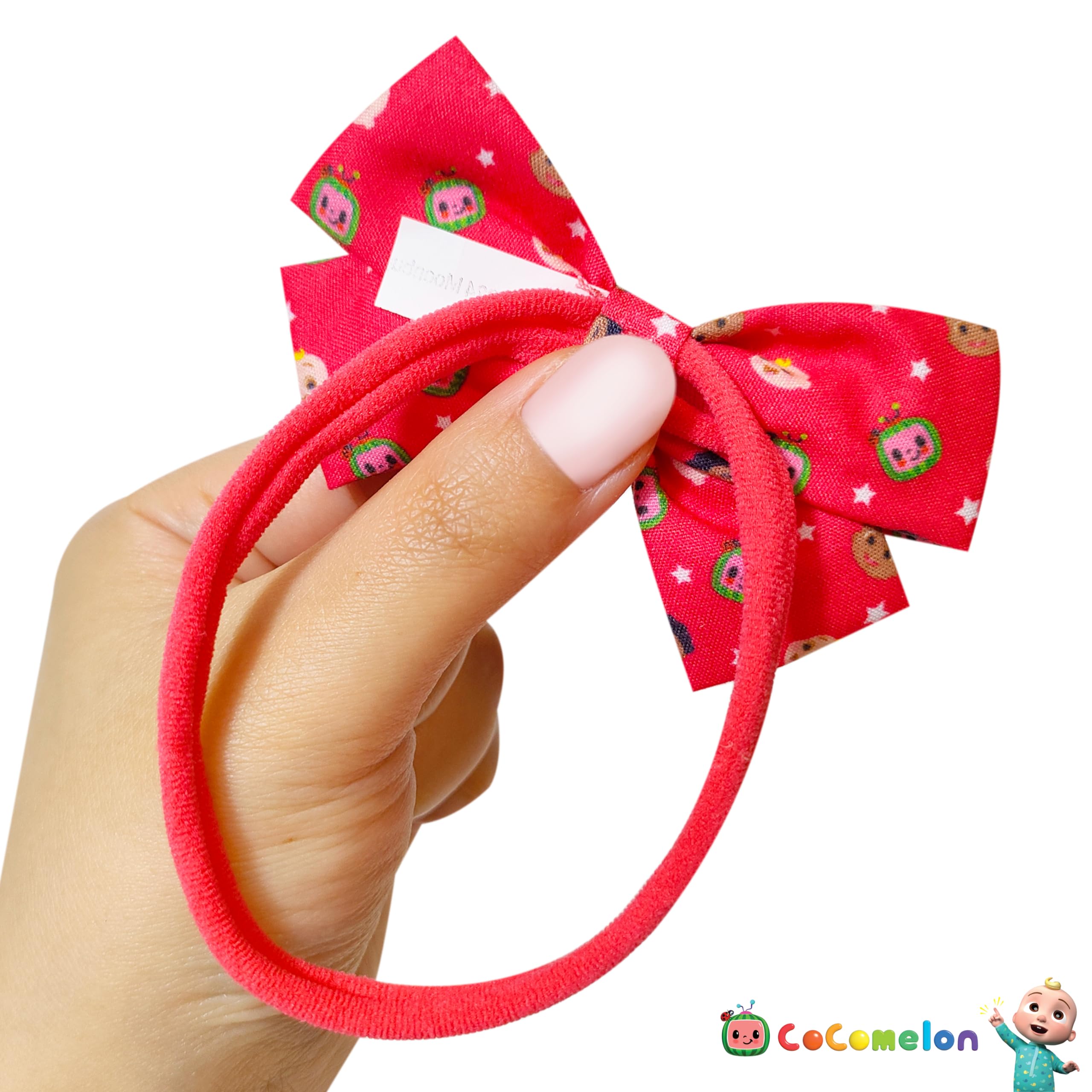 LUV HER packaged baby bows with card inside polybag ensures pristine condition