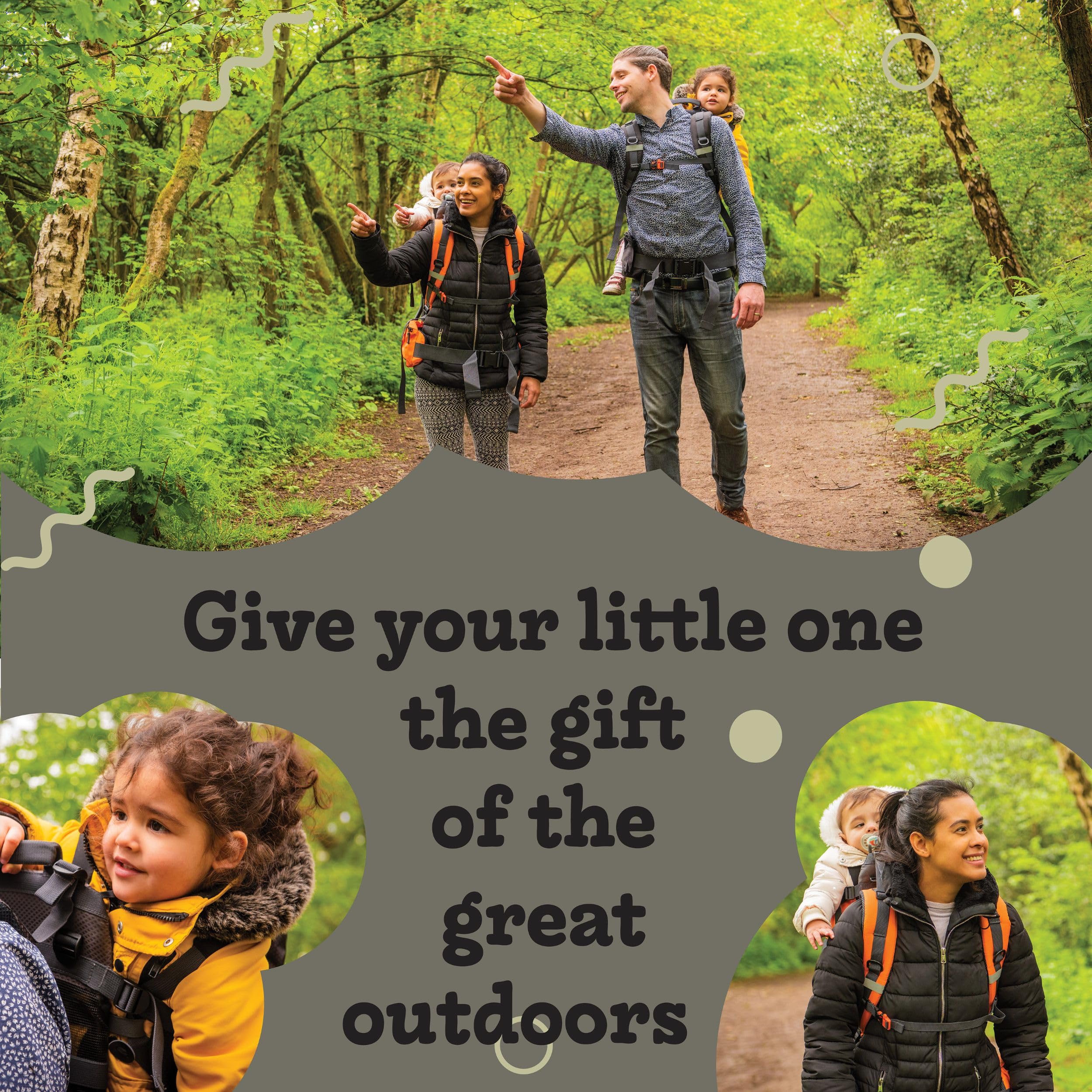 Luvdbaby hiking baby carrier child in carrier captures cozy secure fit during family hikes.