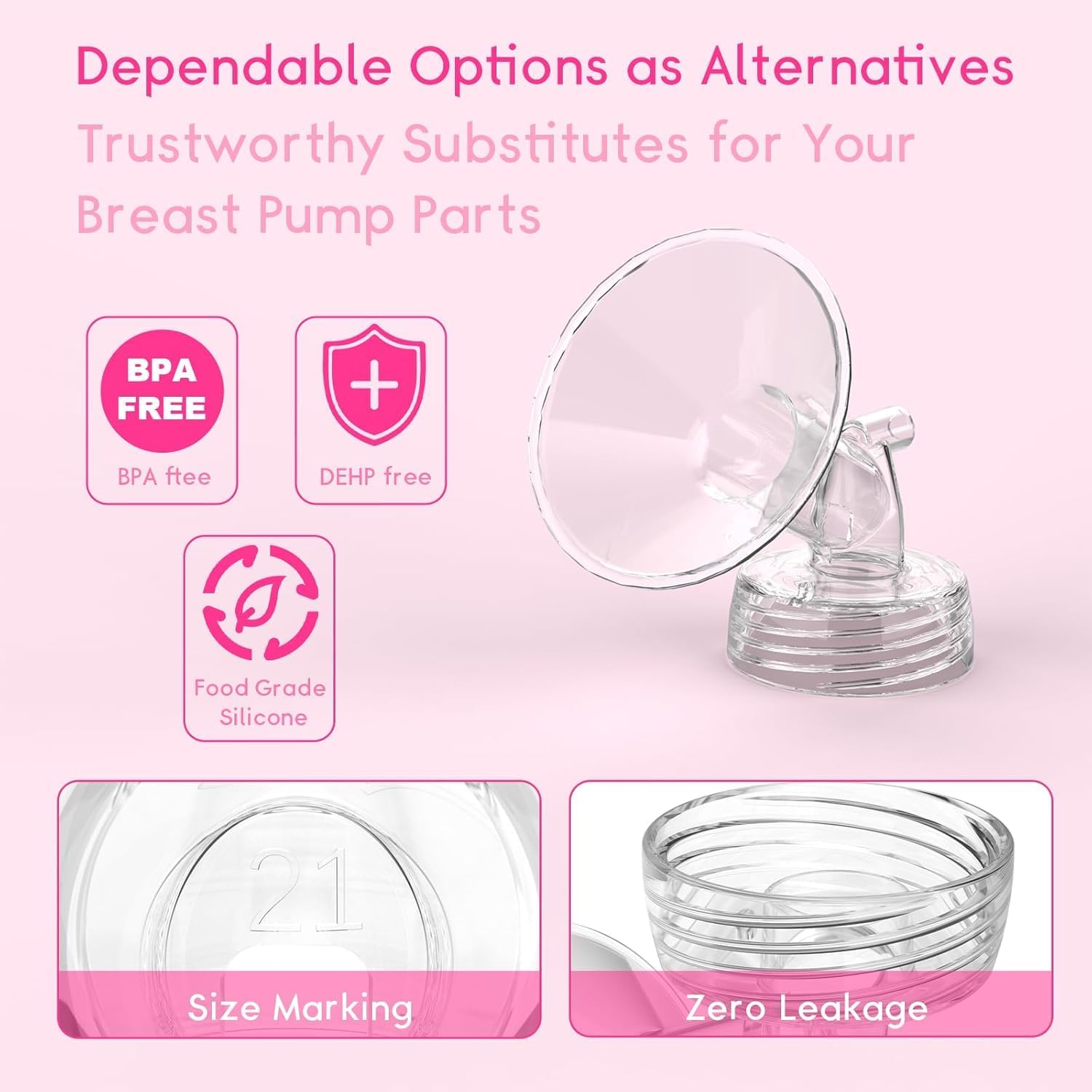 Luxemum care instructions emphasize safe sterilization of silicone parts