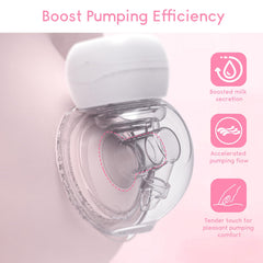 Luxemum flange inserts 19mm closeup improves fit while pumping with 24mm shields