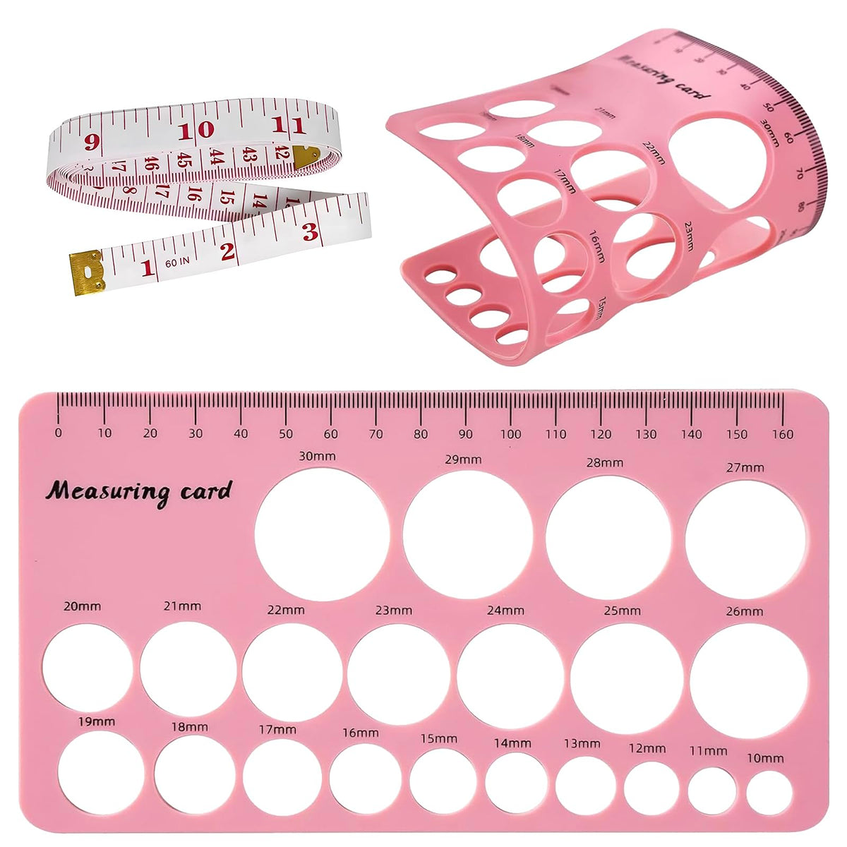 Luxemum nipple ruler edge view helps moms pick the right flange size.