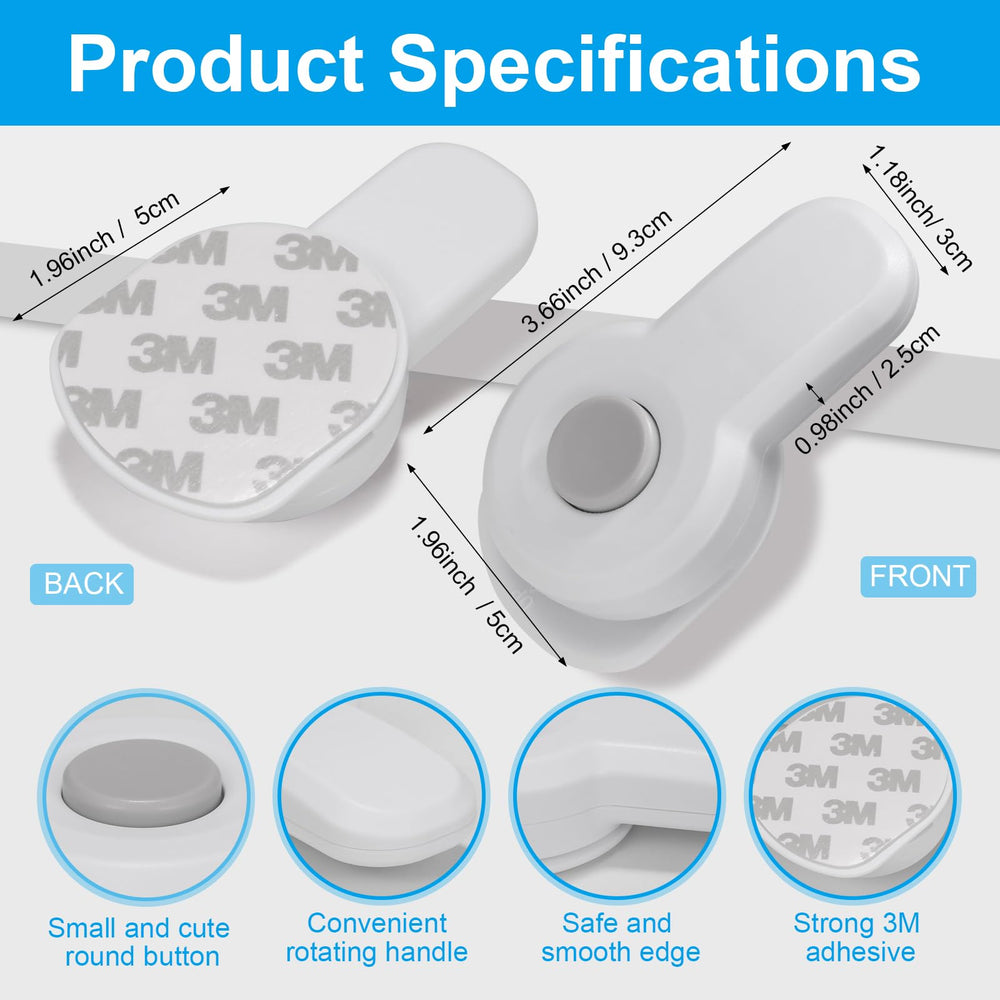 LuxeVib toilet lock uses durable ABS material for long-lasting bathroom safety.