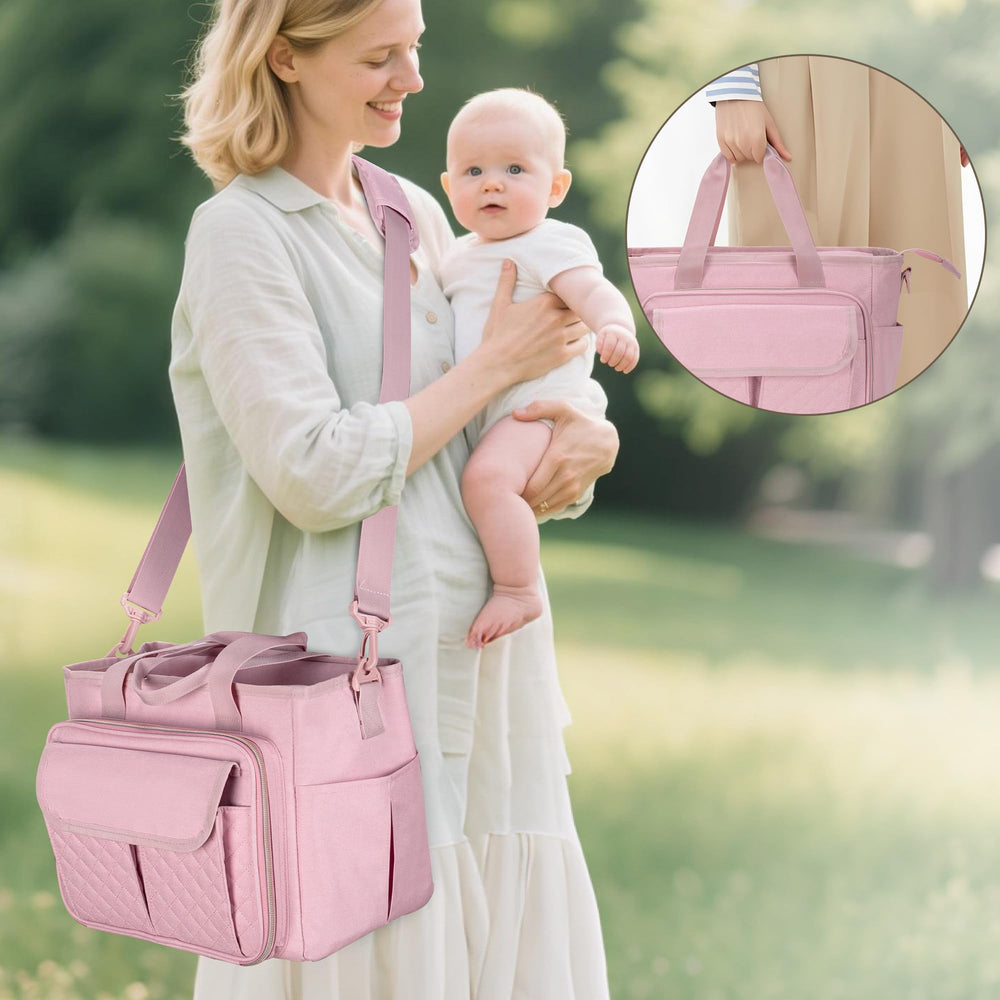 LUXJA back pocket keeps mini pads or flat items organized.