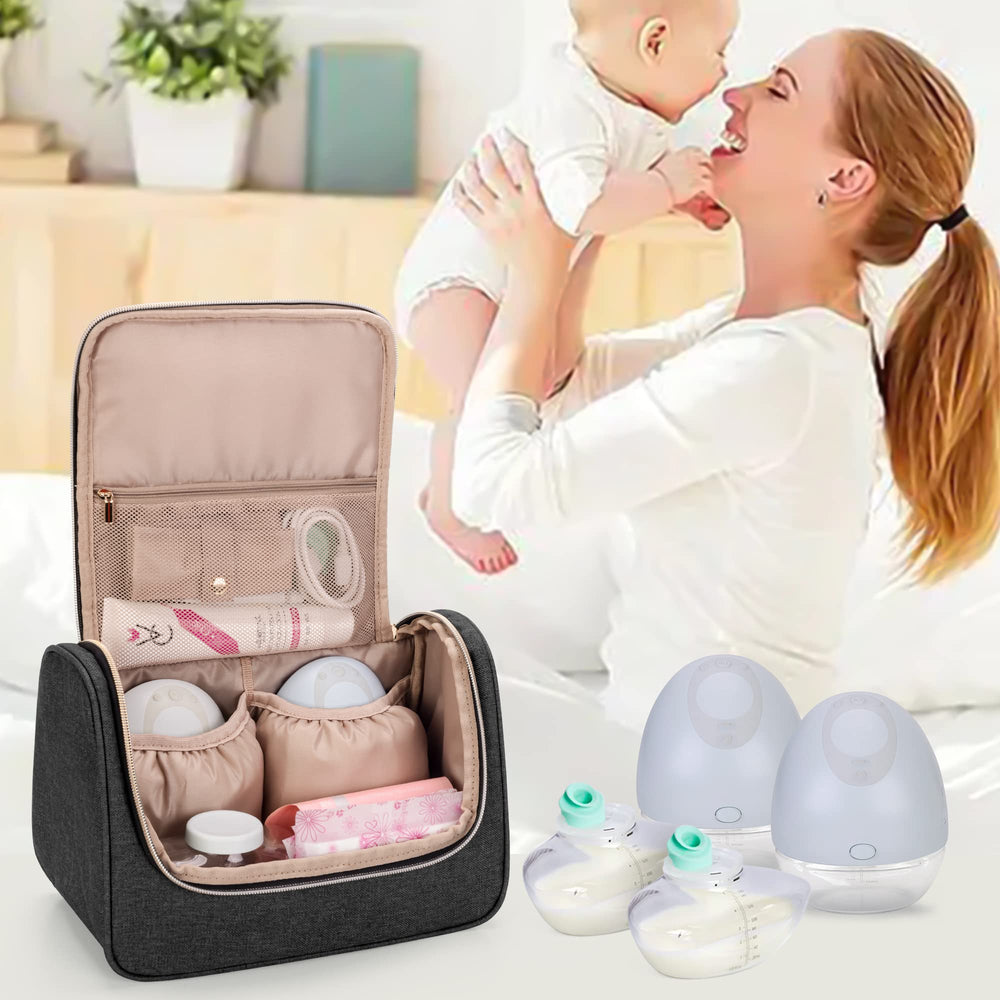 Luxja bag top handle for easy carry between work and errands