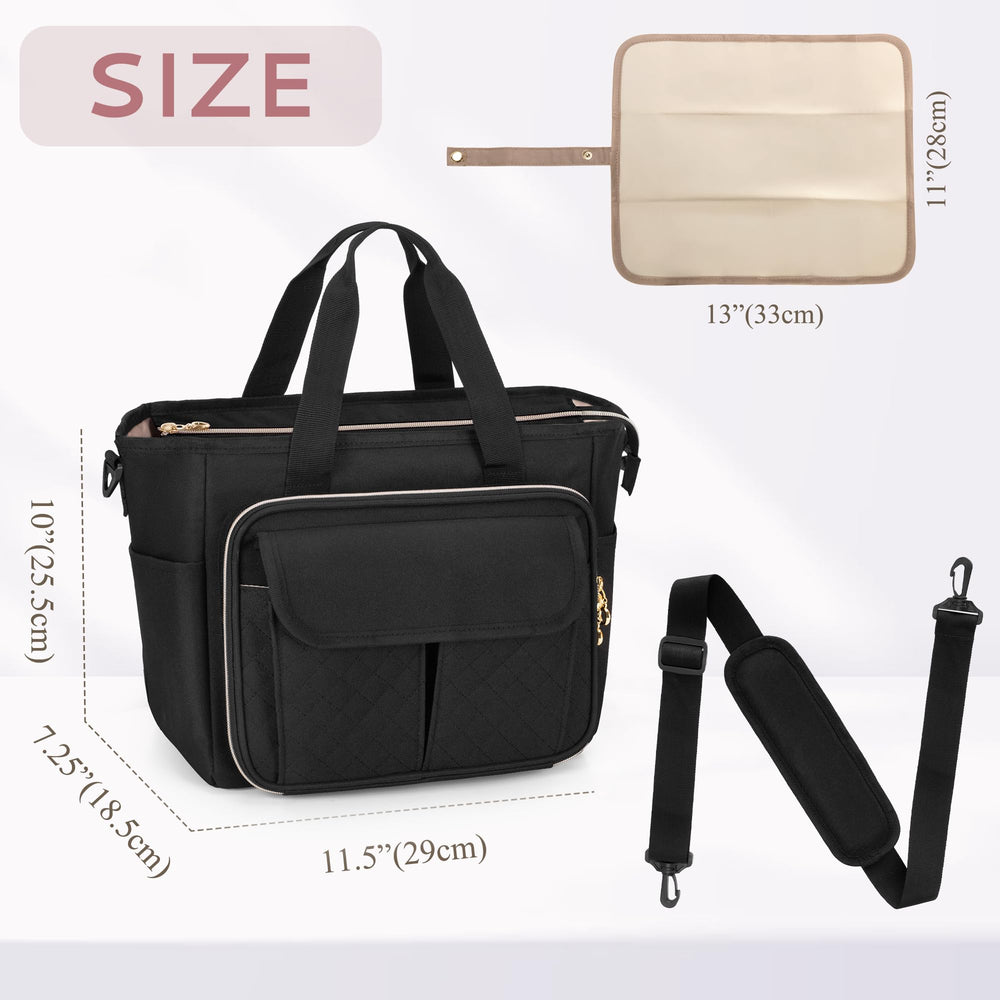 LUXJA back pocket stores slim items for quick access.