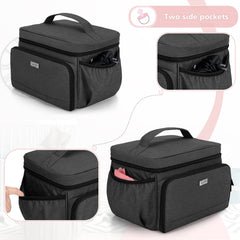 Luxja detachable divider separates pump pieces for safe storage.