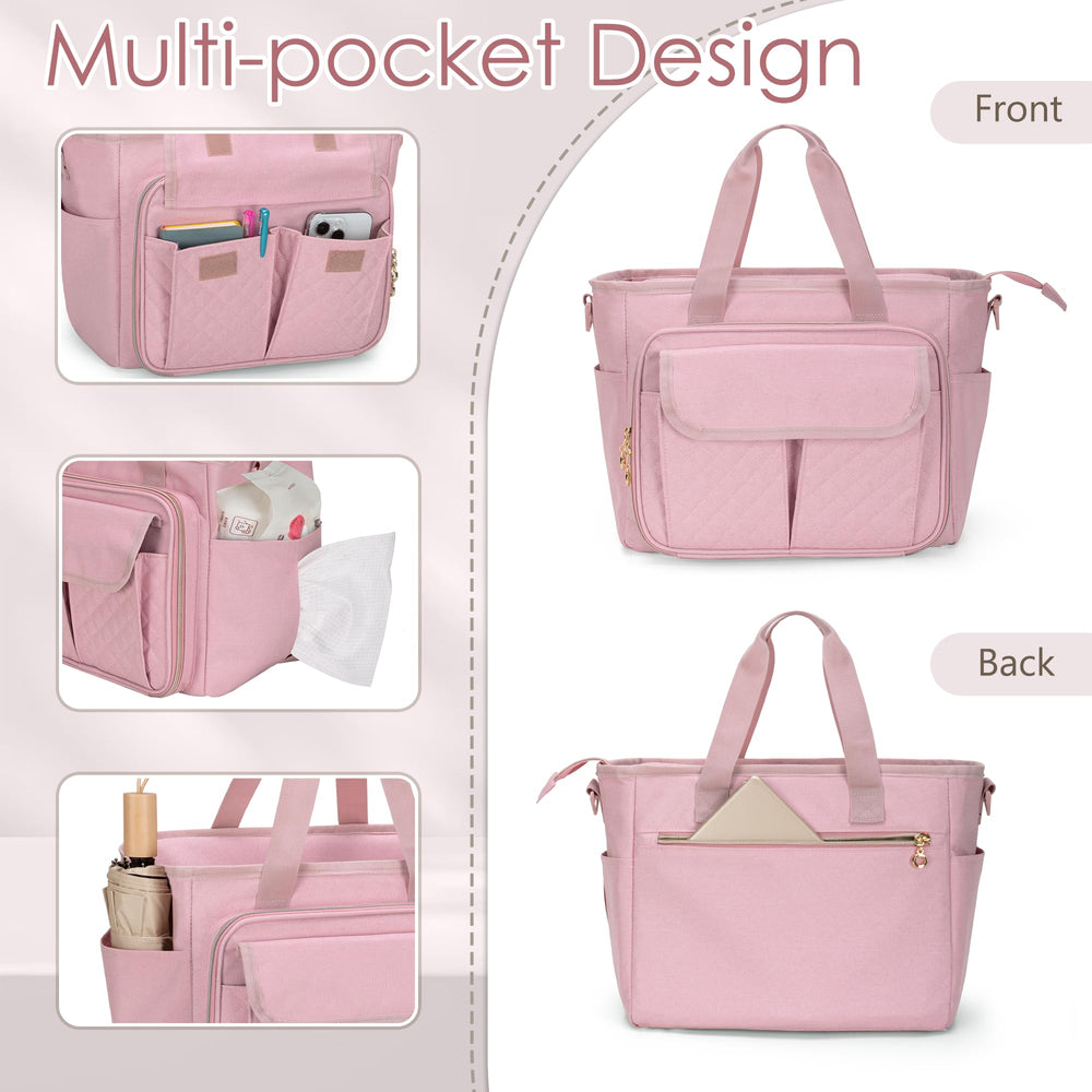LUXJA front storage highlights quick-access pockets for essentials