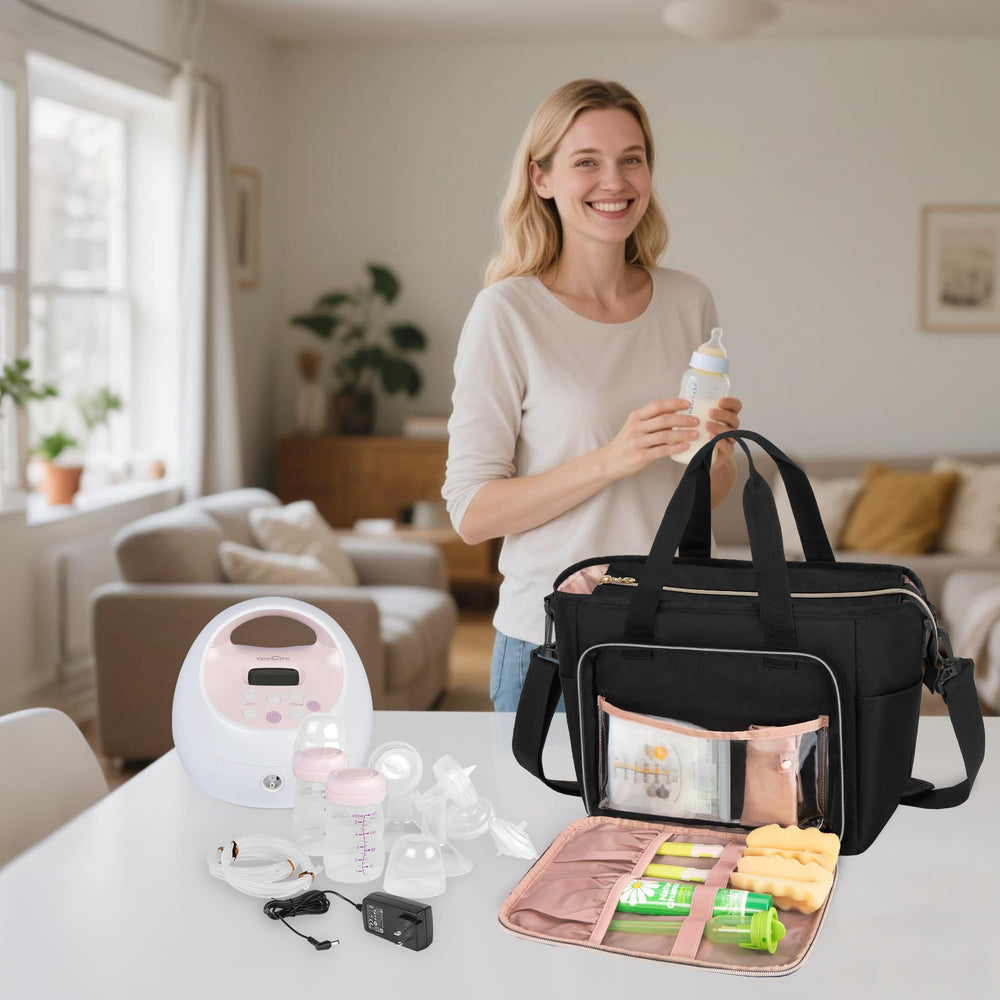 LUXJA detachable shoulder strap provides versatile carry options.