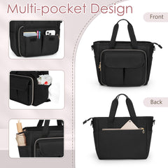 LUXJA side pocket for water bottle or umbrella on the go.