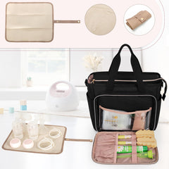 LUXJA waterproof mat included with the bag for easy cleaning.