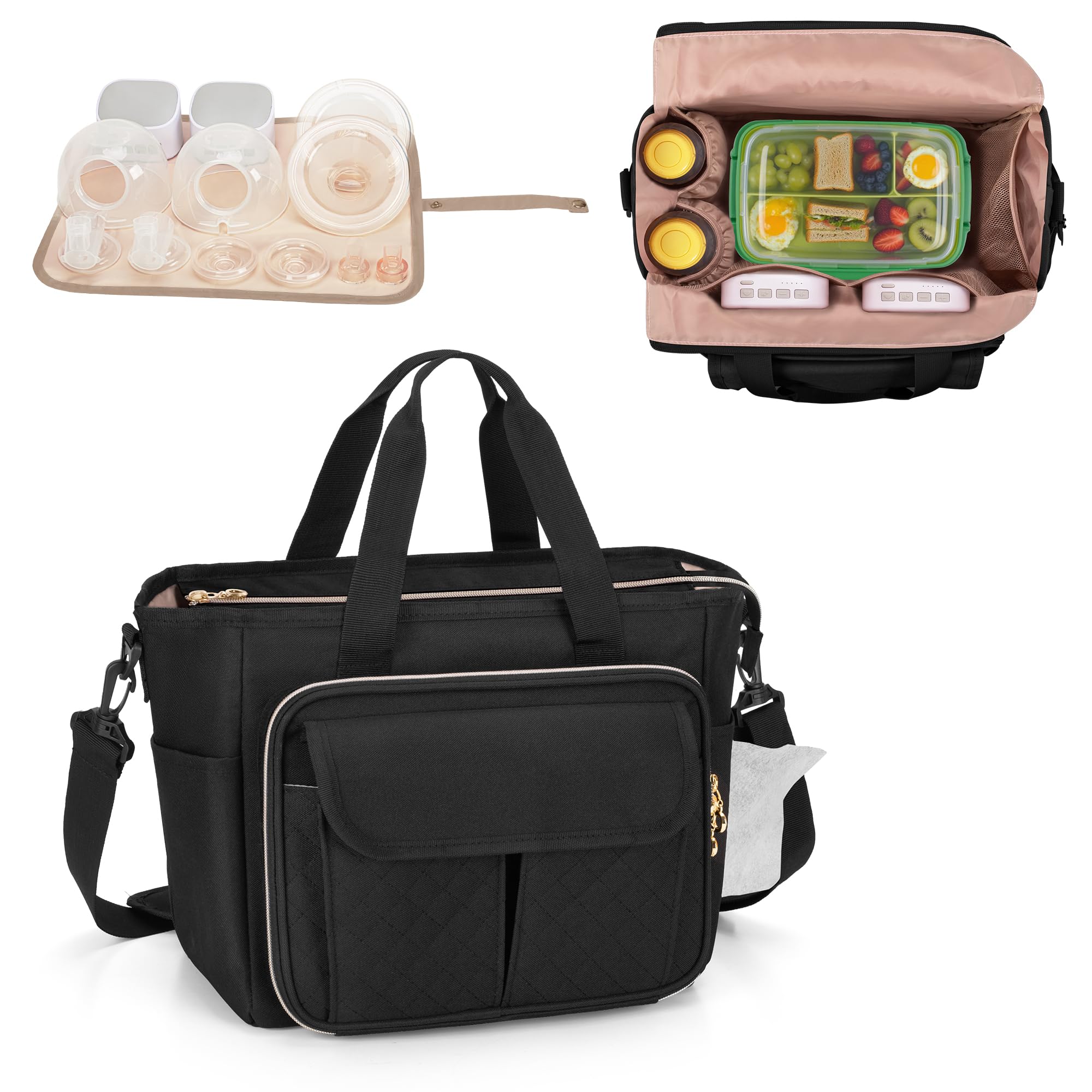 LUXJA pump bag protective fabric shields gear during daily use