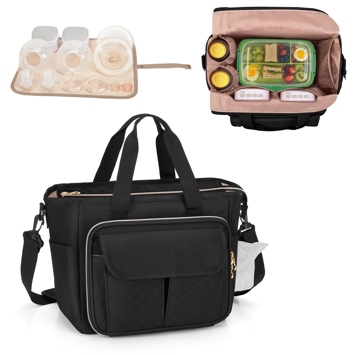 LUXJA pump bag protective fabric shields gear during daily use