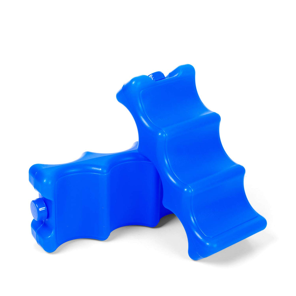 Luxja reusable ice packs pack of 2 keeps breastmilk cold on the go.