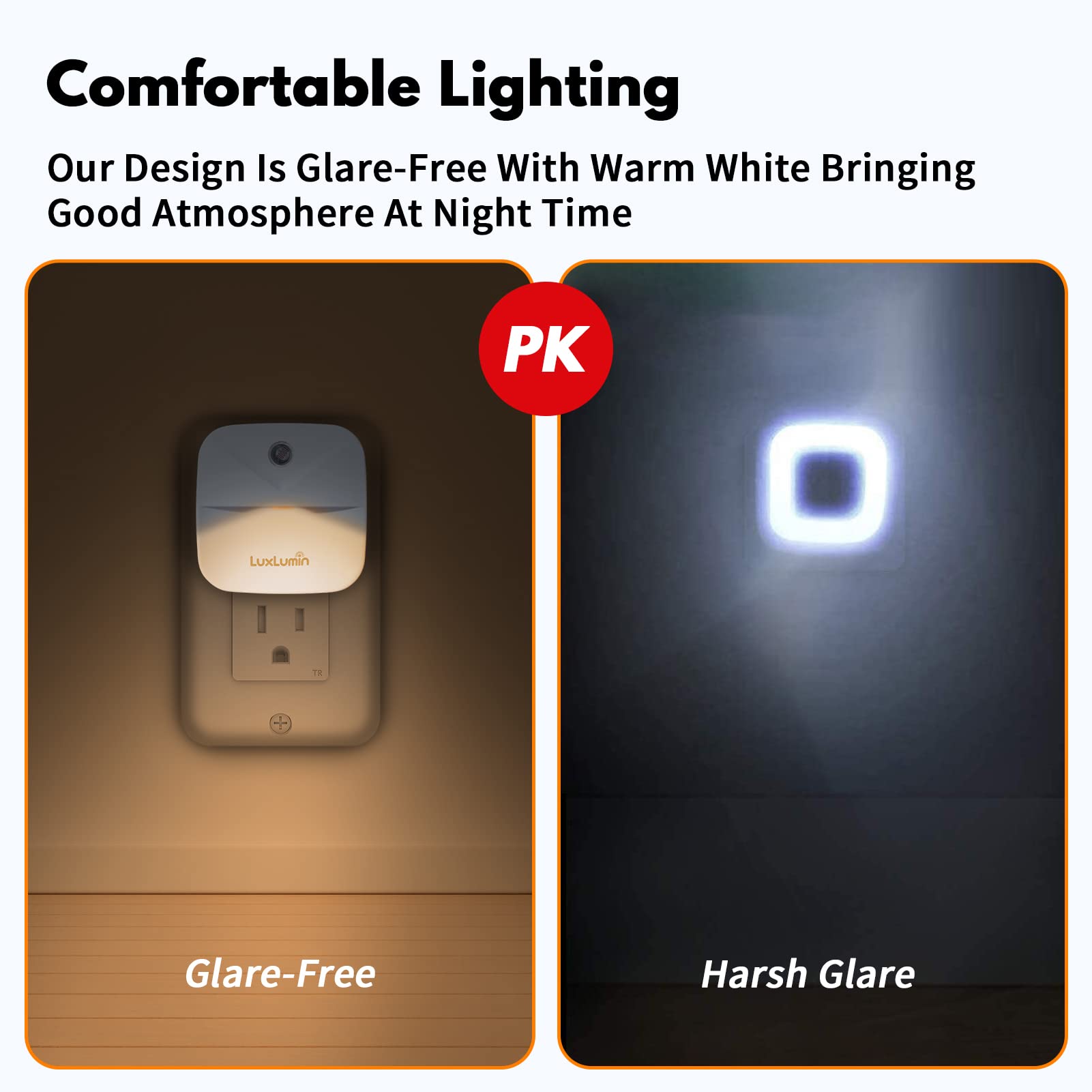 LuxLumin stair light provides safe, indirect illumination for easy navigation.