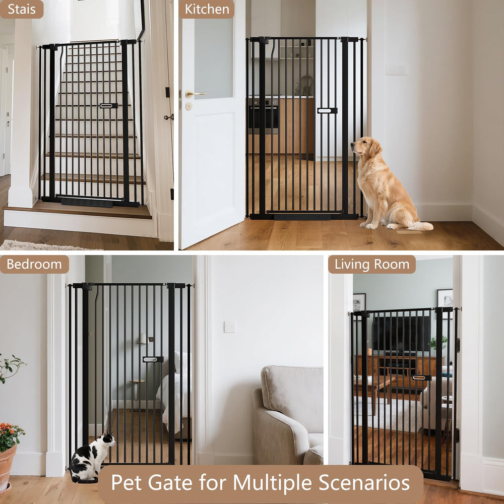 LuxTrsde stairs and hallway gate suitable for indoor pet containment