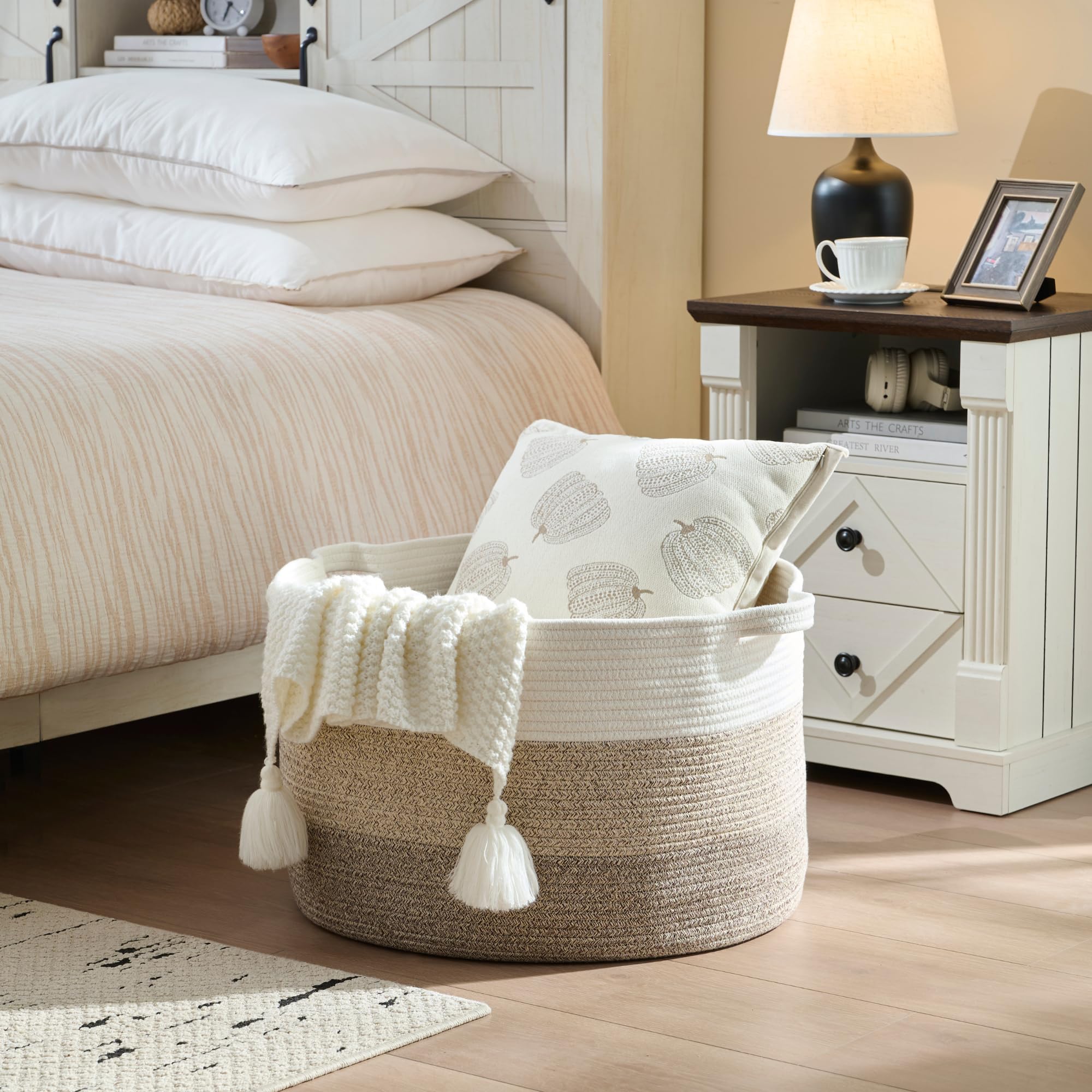Luxury Little Extra Large Nursery Basket gift-ready for Christmas or housewarming