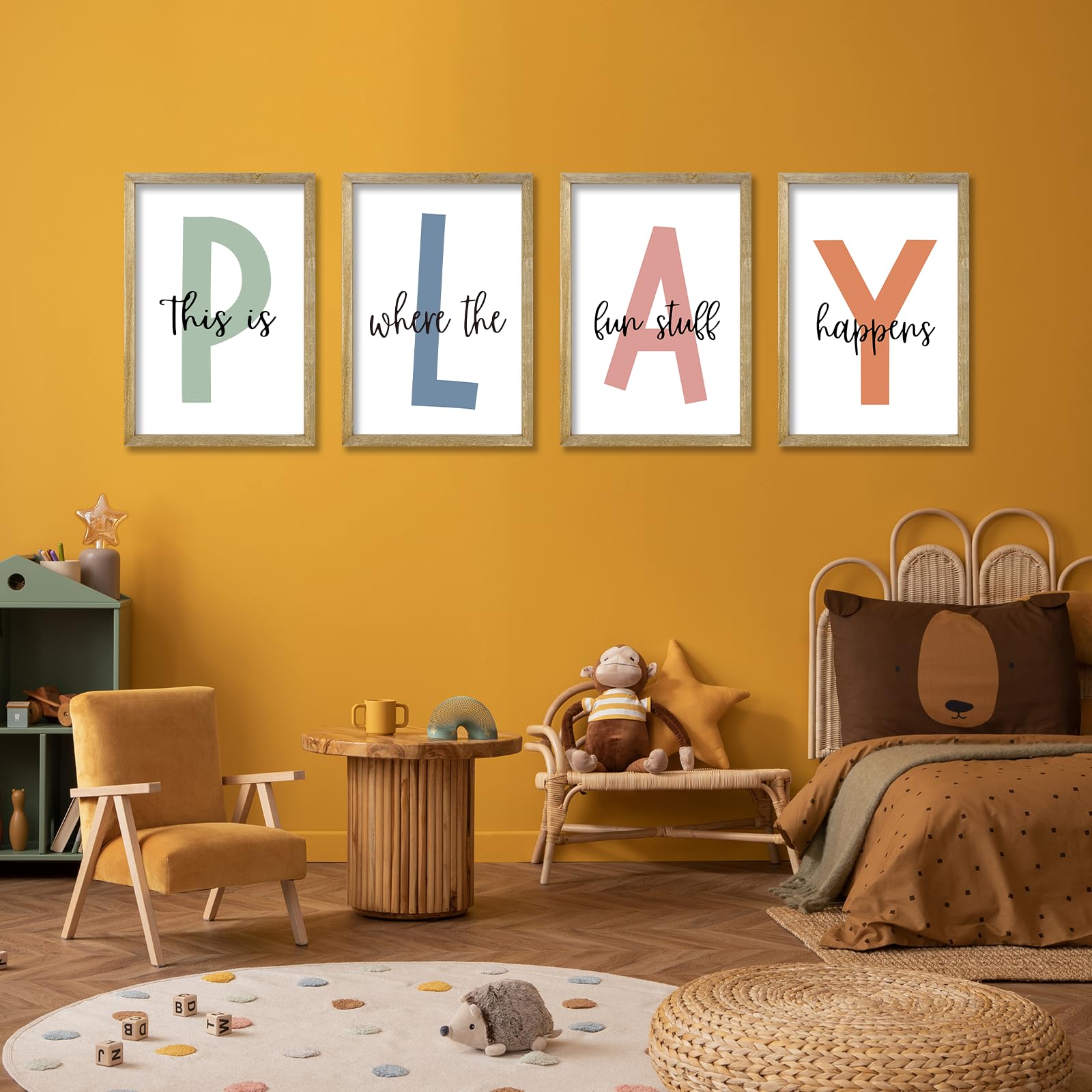 LuZhiQiang gift-ready-wall-art-signs for nurseries and playrooms offer thoughtful decoration.