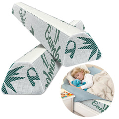LVYSHOW baby bed bumper soft-foam-guardian cushions night time moves for toddlers.