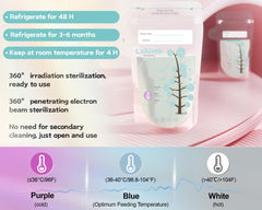 LXAIVNK freezer bag with double-sealed edge demonstrates leak-proof protection