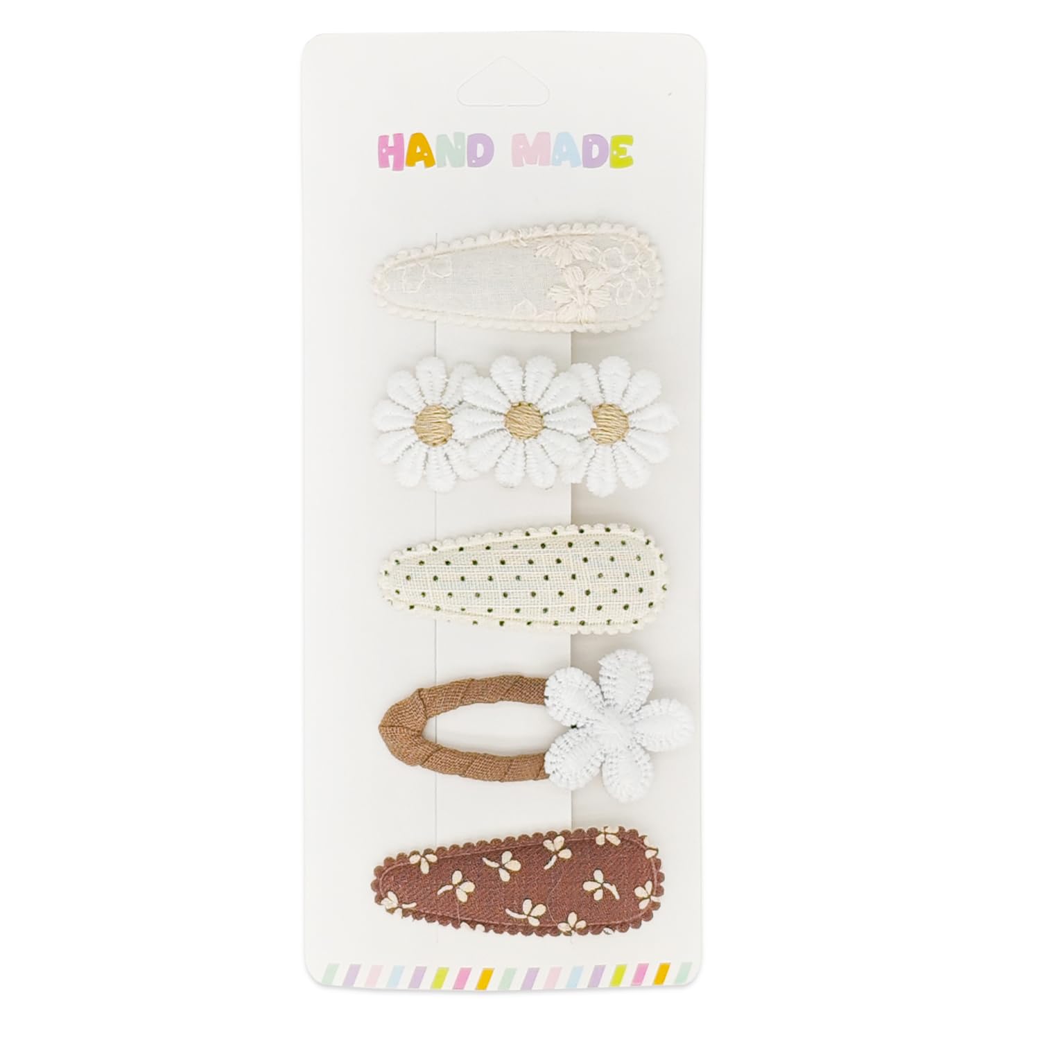 LXC YIZHIFA baby hair clips set with four snap barrettes for secure everyday hairstyles.