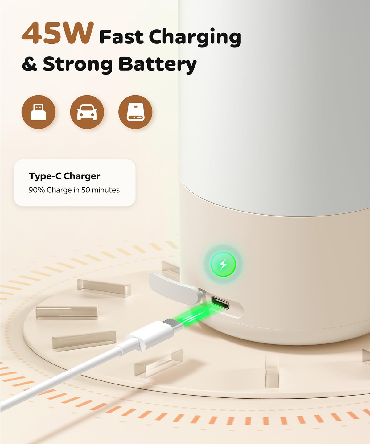 Lxlu bottle warmer car-use setup for in-vehicle warming