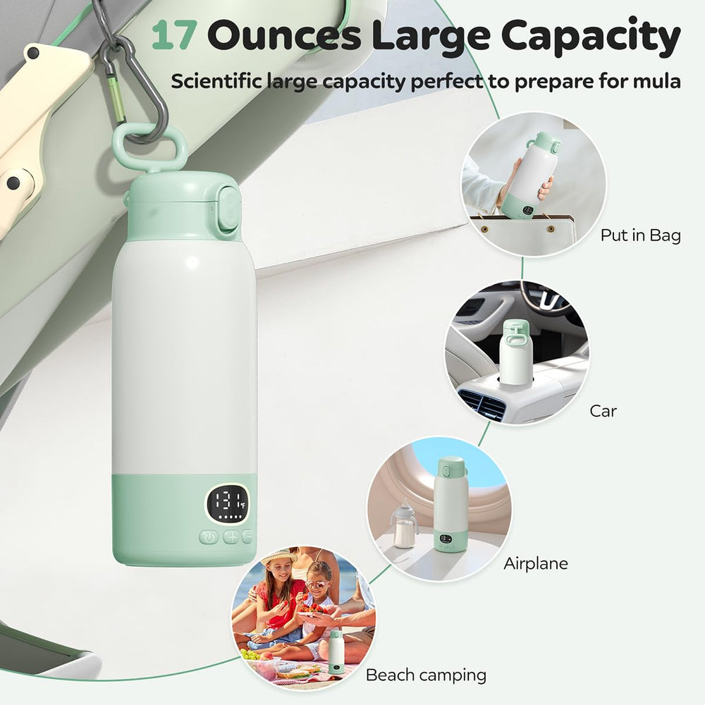 Lxlu bottle warmer fast-charging battery pack ready