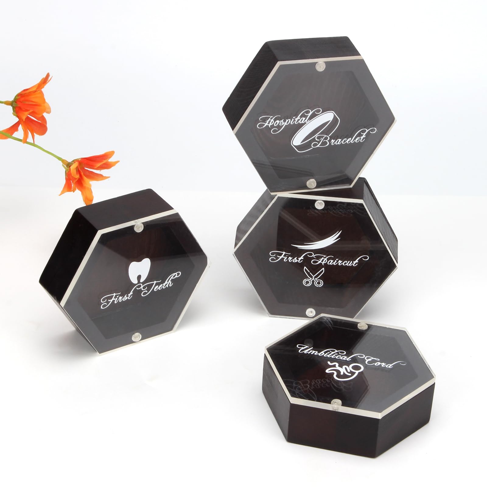 Lxmxgk gift-ready baby memory box ideal for new parents.