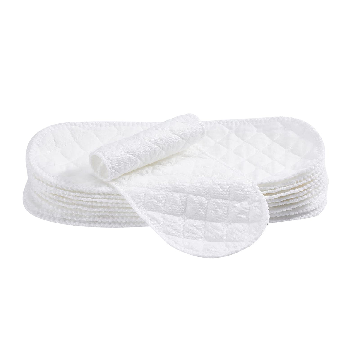 LXXIASHI three-layer cotton diaper insert close-up shows soft, breathable fabric