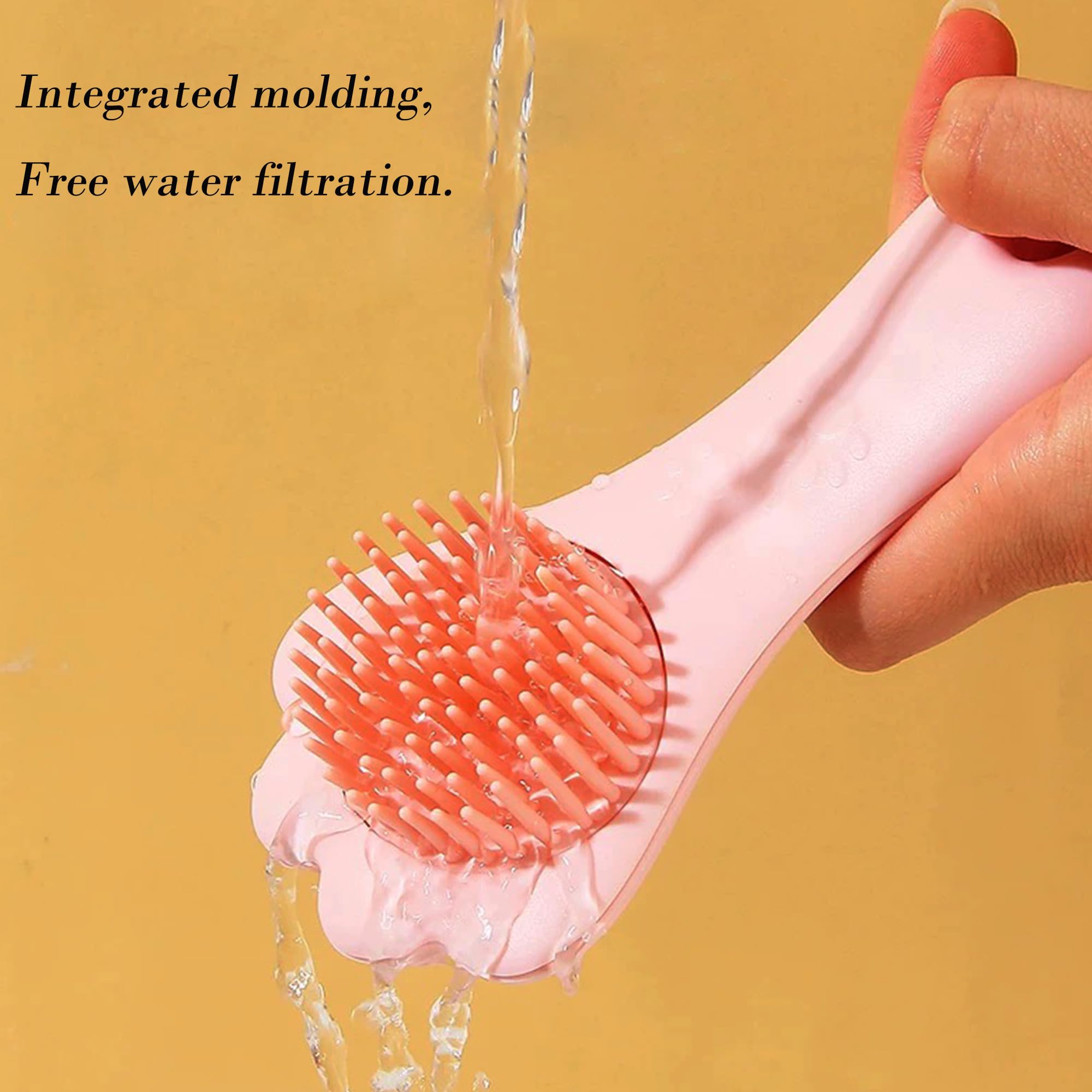 Lyaiwever wet-dry use brush designed for damp or dry hair without pulling.