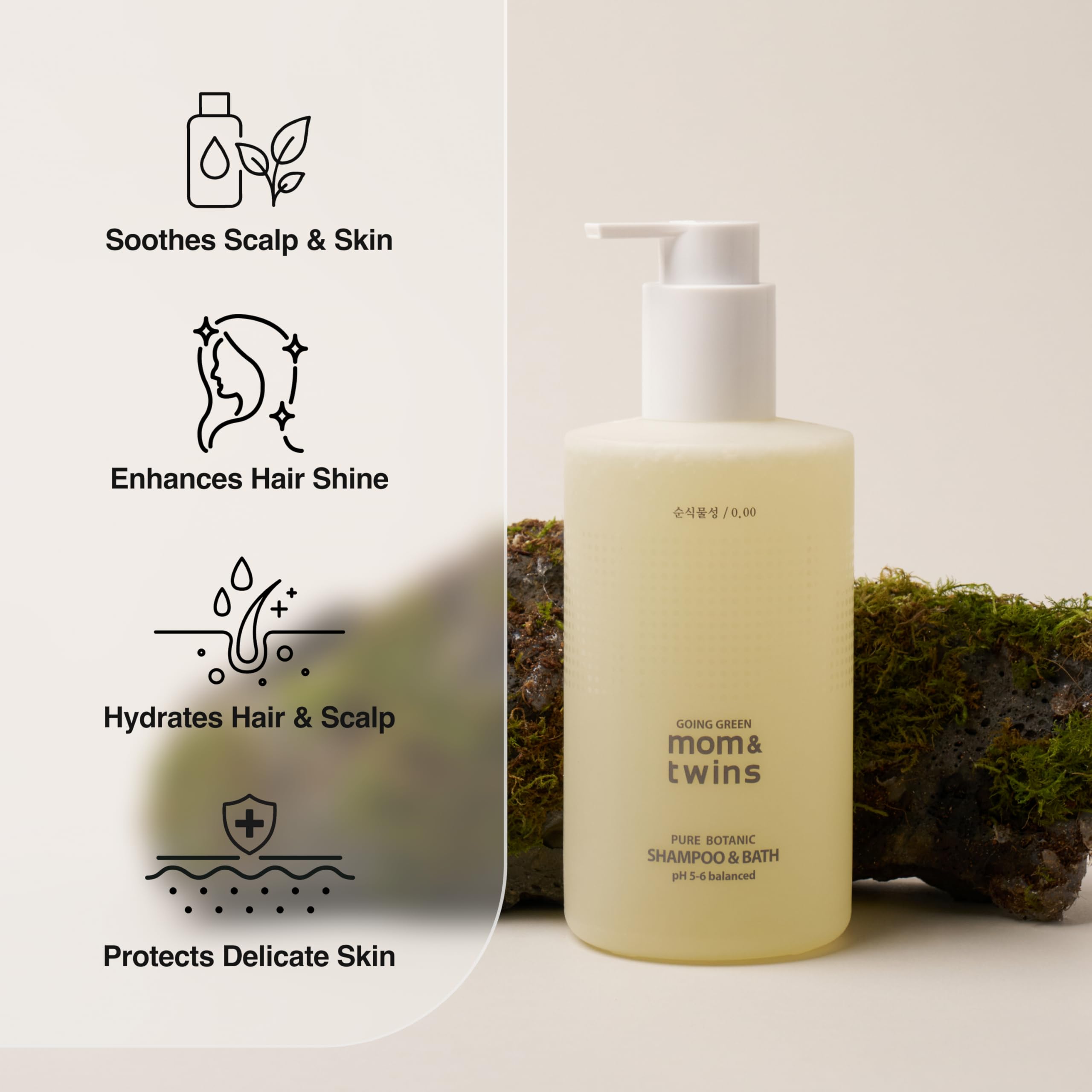 Lyanature 100% plant-based, non-toxic formula, dermatologist-tested.