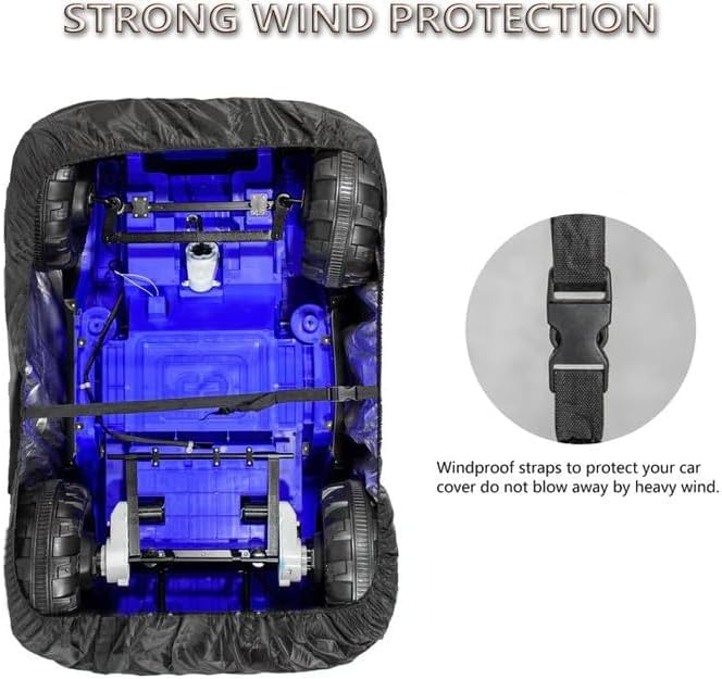 LYBOSH elastic edge and buckle ensure quick, secure installation.