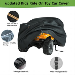 LYBOSH reflective webbing on seams improves night visibility for the toy car.