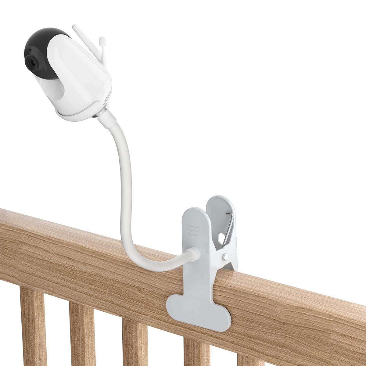 Lyeiaa baby monitor stand compatibility with HIPP and VAVA for stable crib monitoring.