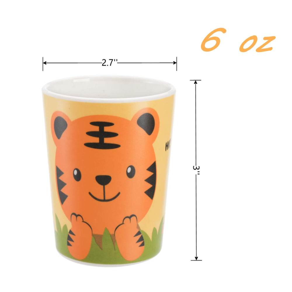 Lyellfe bamboo cup features soft colors and patterns for casual home entertaining.