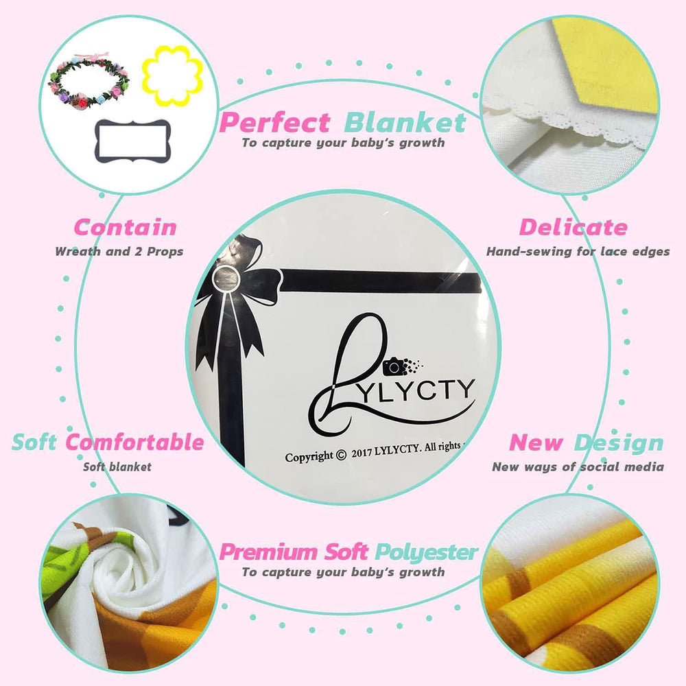 LYLYCTY baby shower gift blanket makes a thoughtful keepsake