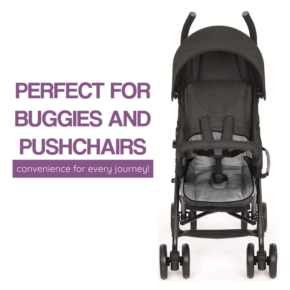 Lynmark non-slip bottom protector grey stays in place during bumpy rides.