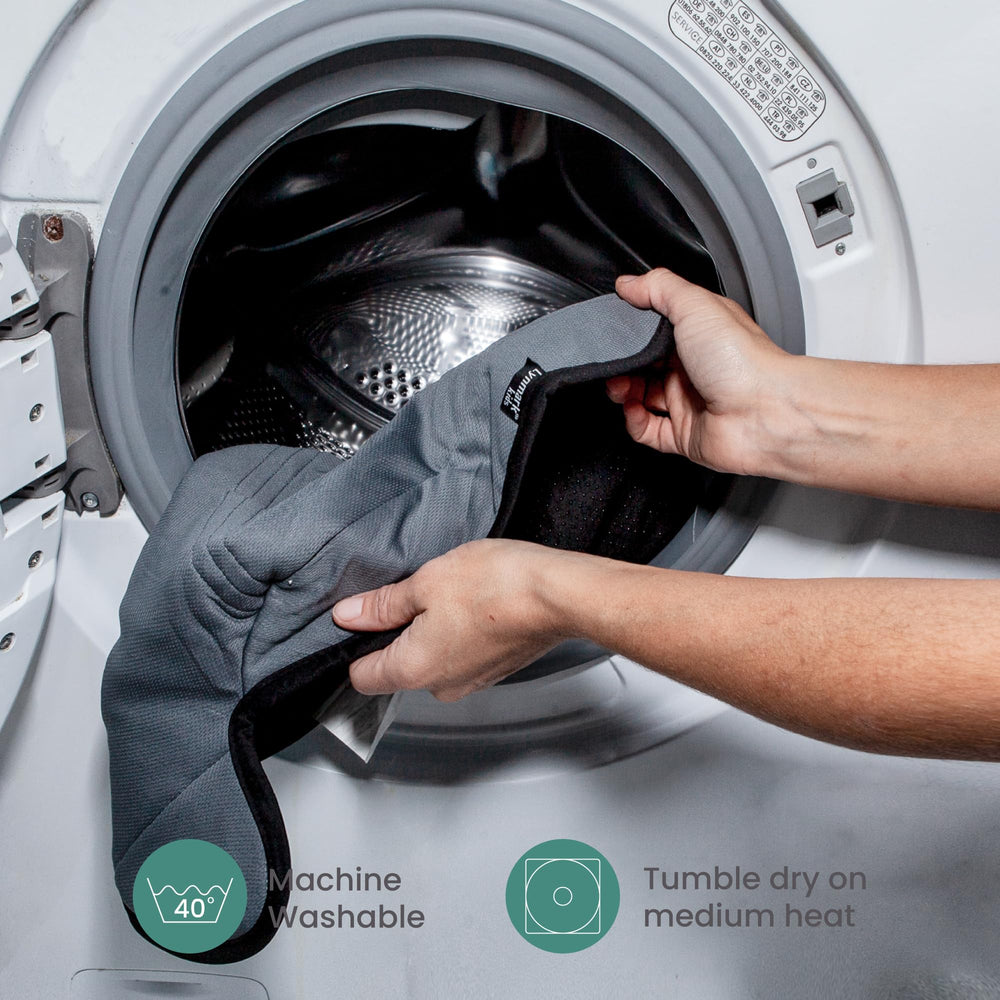 Lynmark washable liner grey makes cleanup after accidents fast and simple.