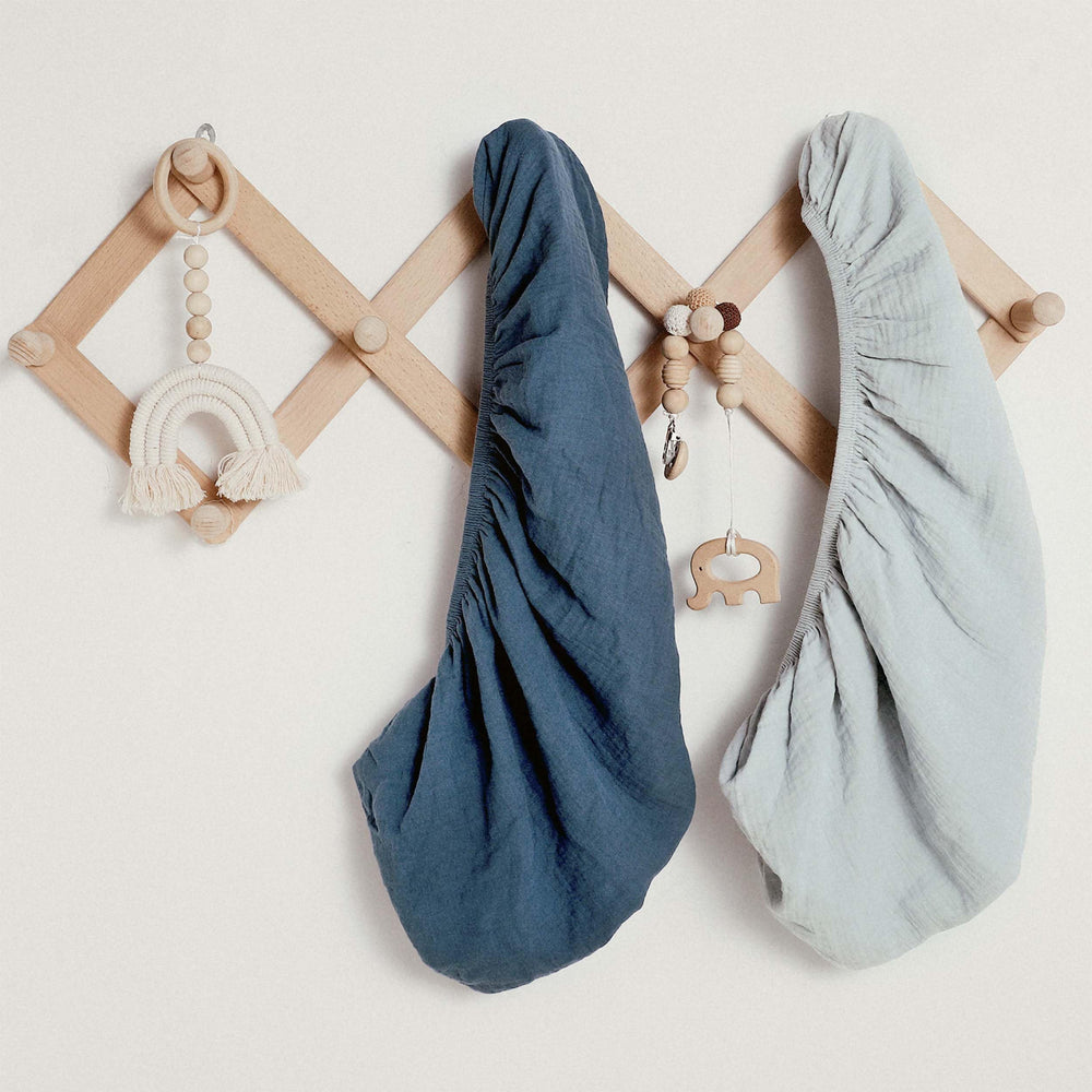 LYRICHOM Baby gift-ready bassinet sheet set ideal for showers and registries.