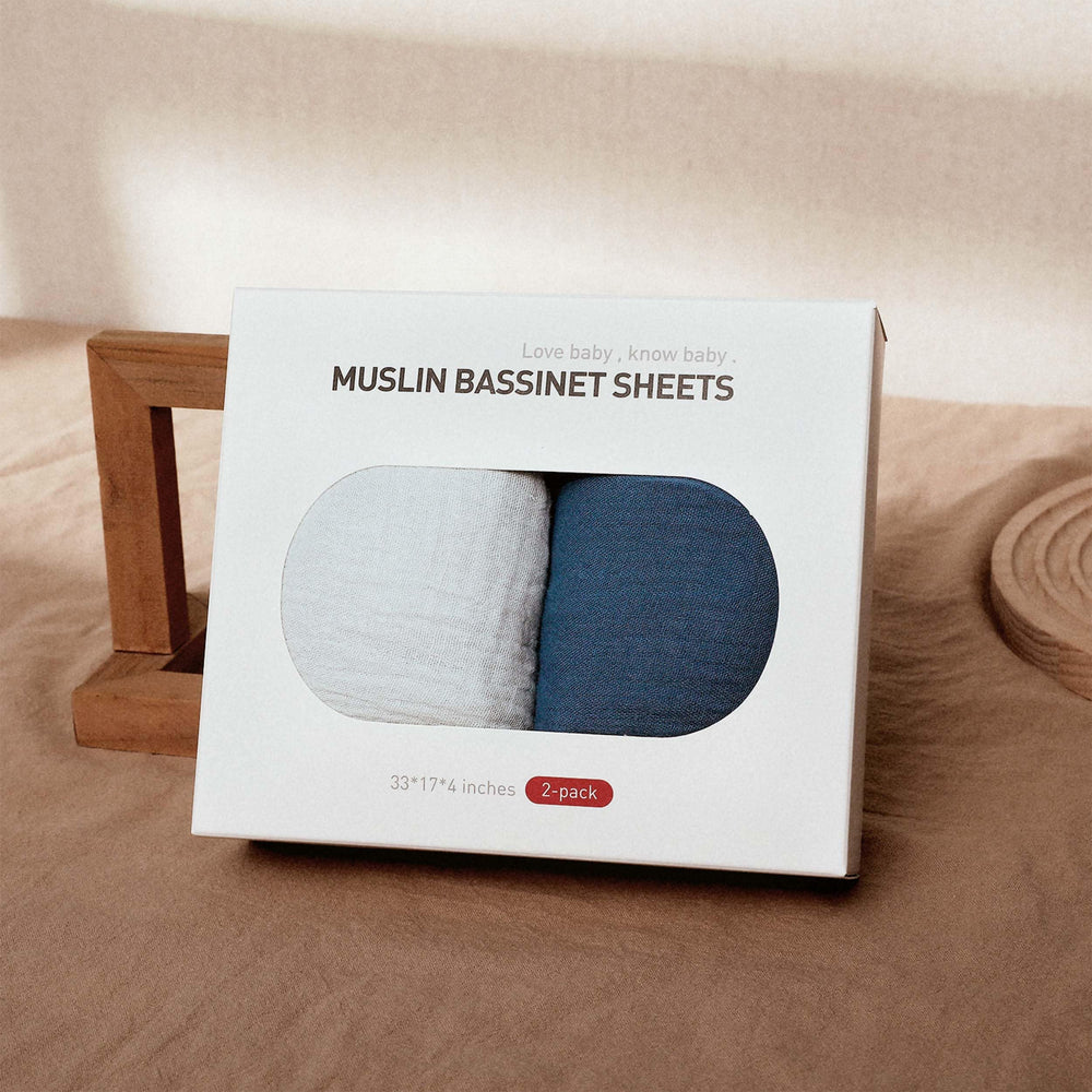 LYRICHOM Baby two-color set complements outfits while keeping a soft breathable surface.