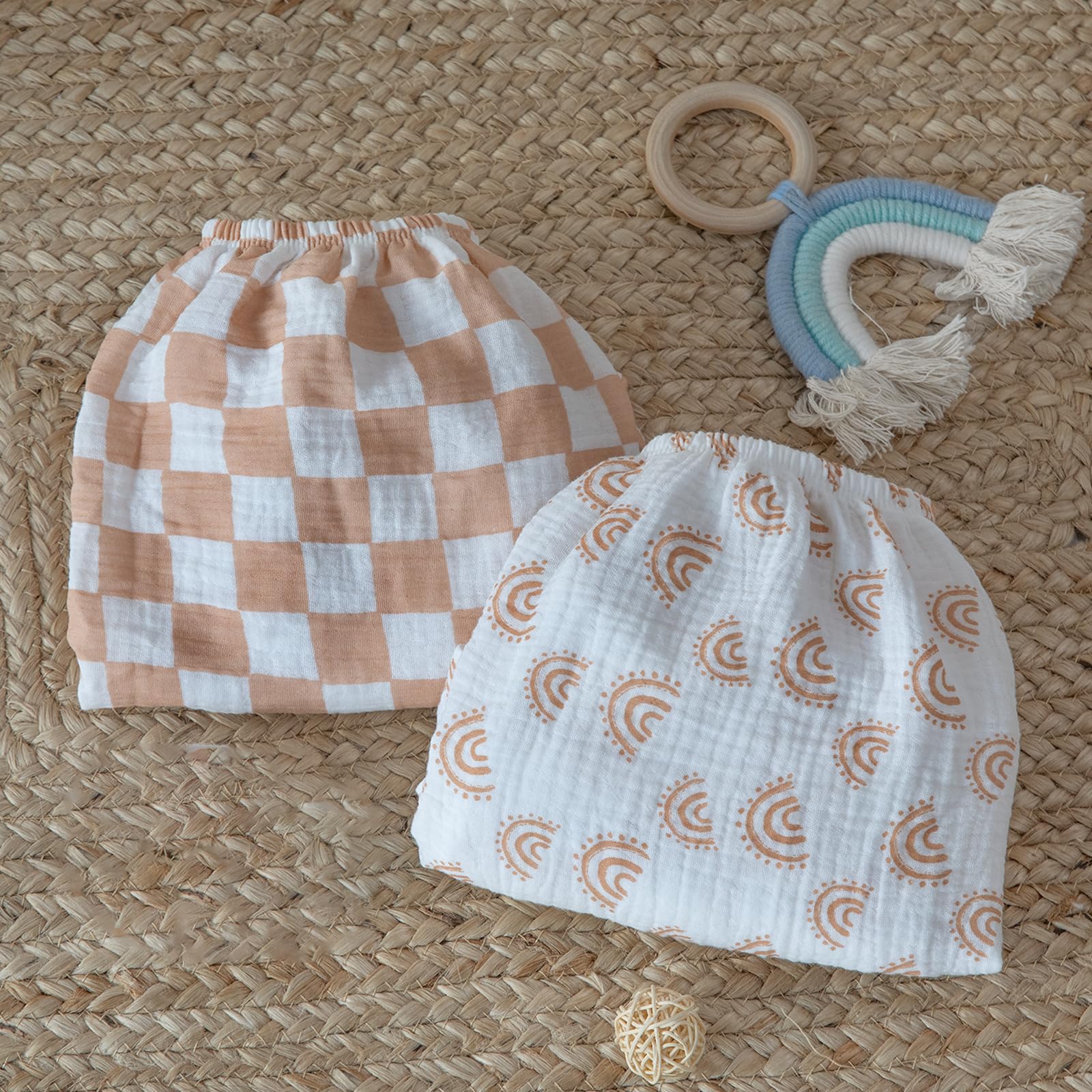 LYRICHOM BABY sheets breathable cotton help baby stay comfy