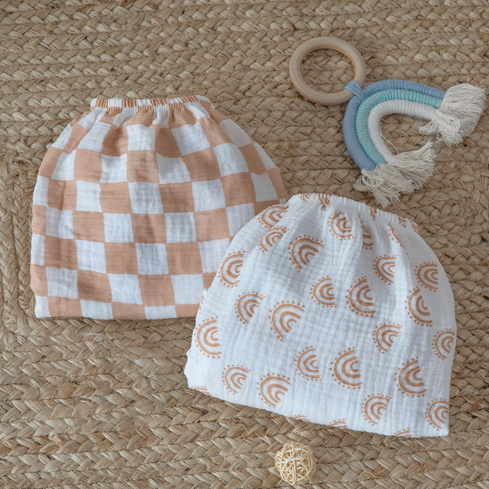 LYRICHOM BABY sheets breathable cotton help baby stay comfy