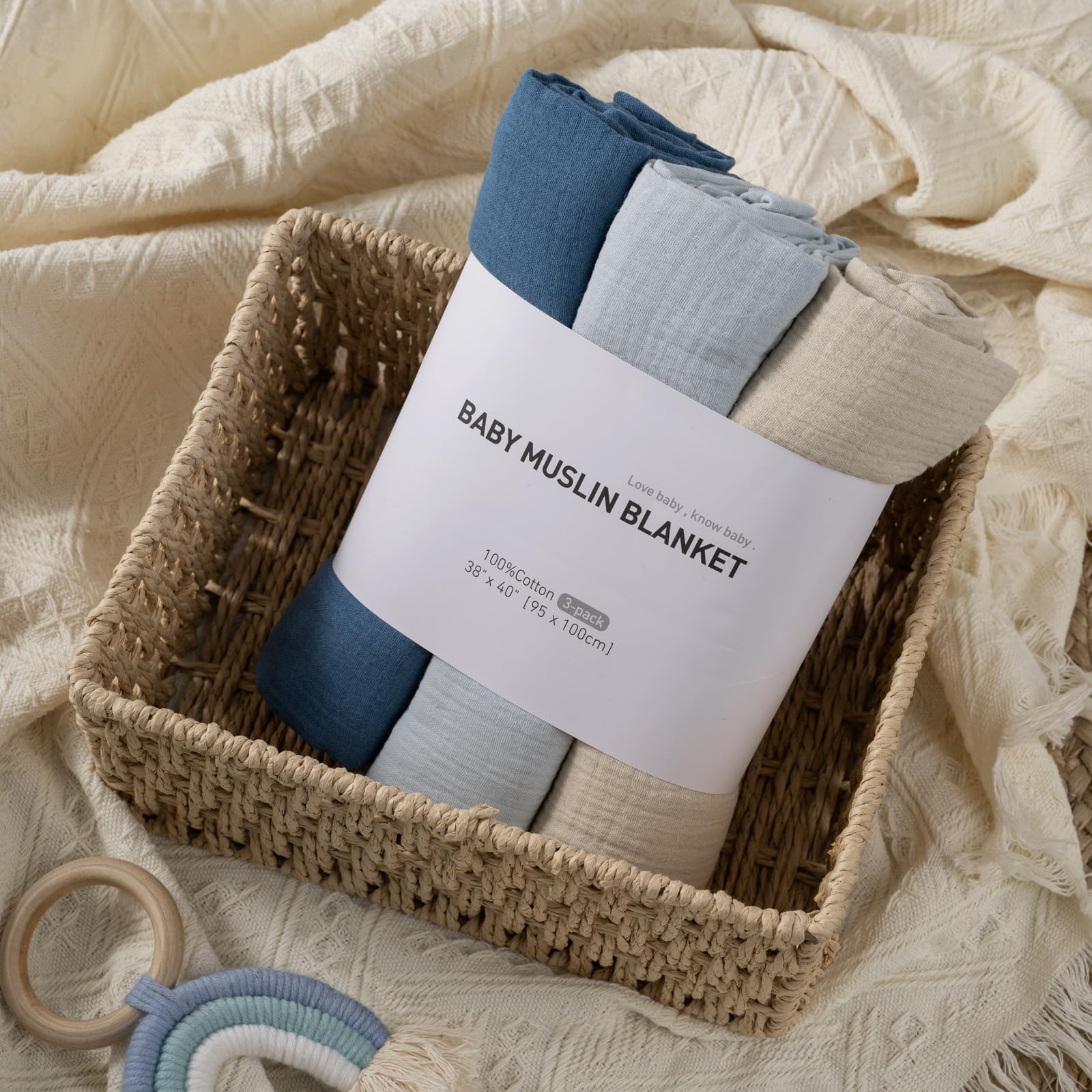LYRICHOM BABY gift-ready packaging makes a thoughtful baby shower present.