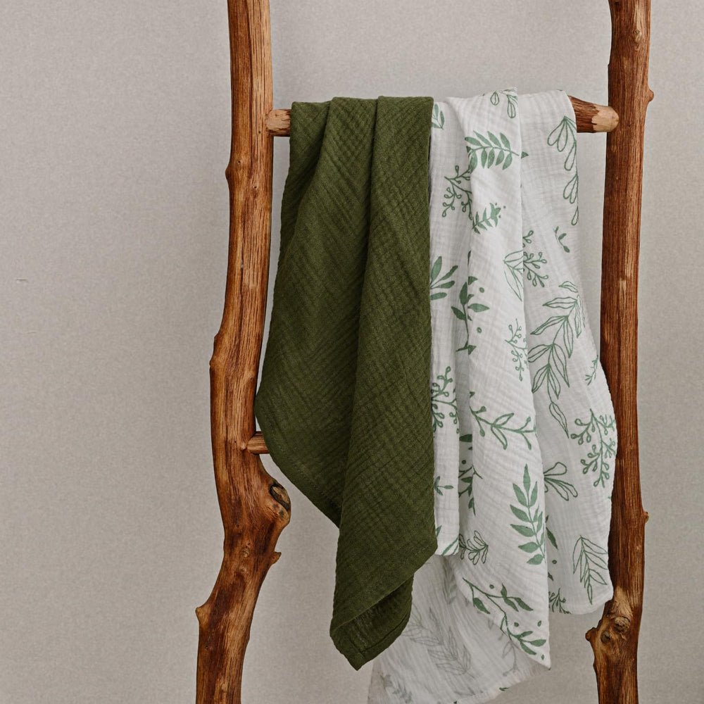 LYRICHOM BABY muslin blankets arrive gift-ready in a box for baby showers