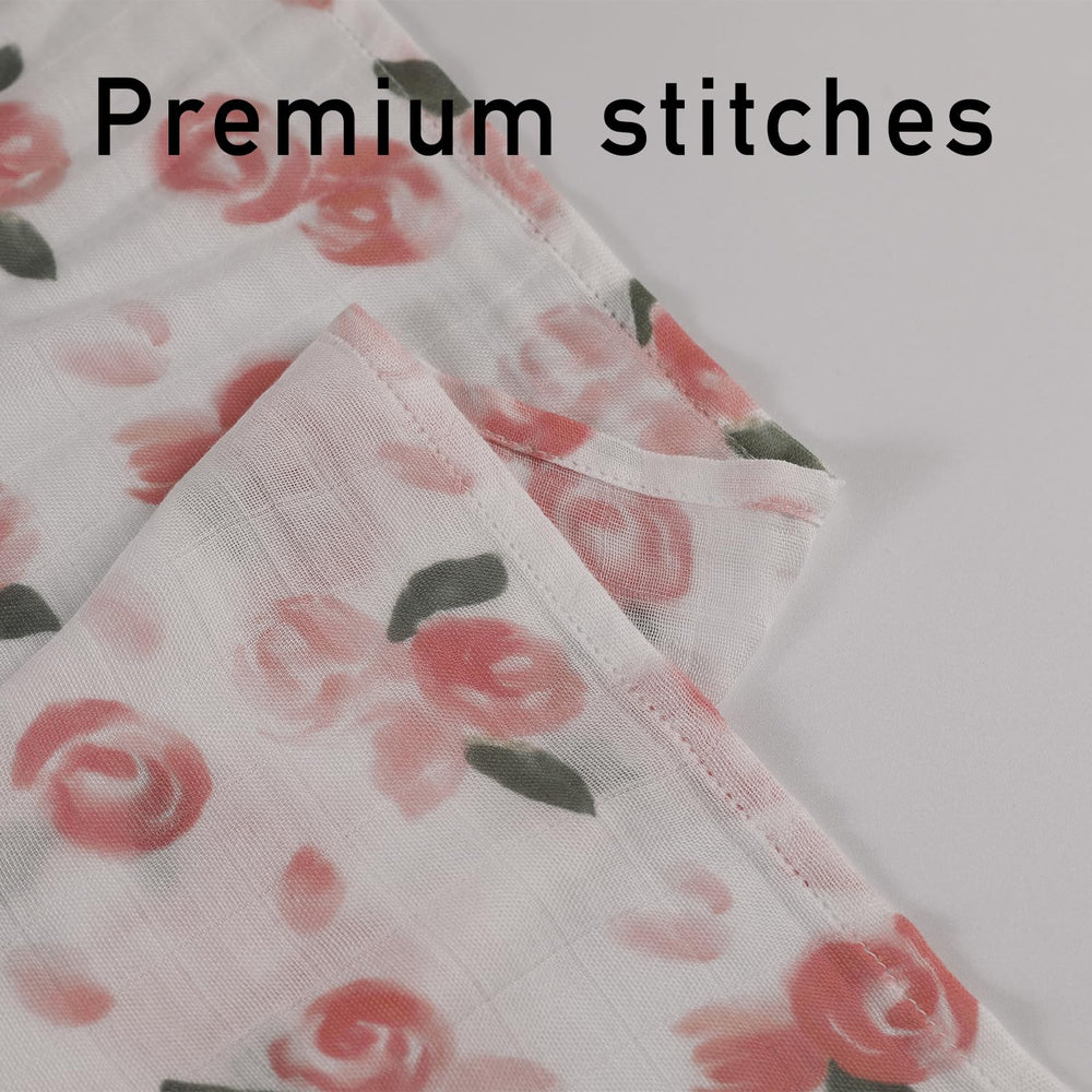 LYRICHOM BABY muslin burp cloth gift box showcases ready for baby shower gifting.