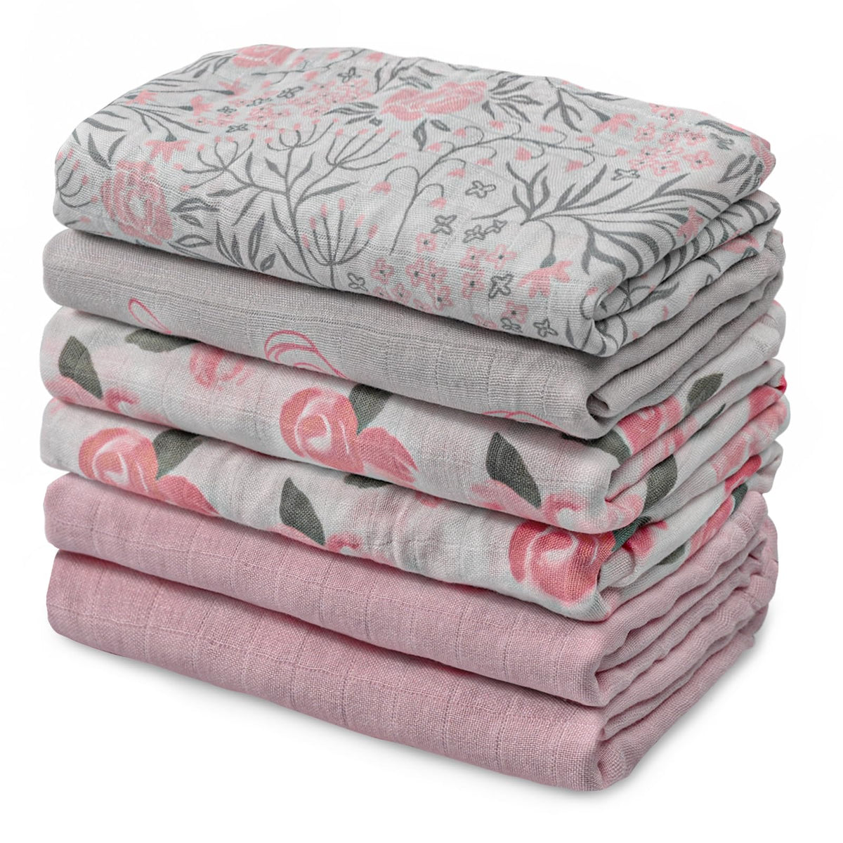 LYRICHOM BABY muslin burp cloth soft closeup shows skin-friendly fabric for gentle burping.