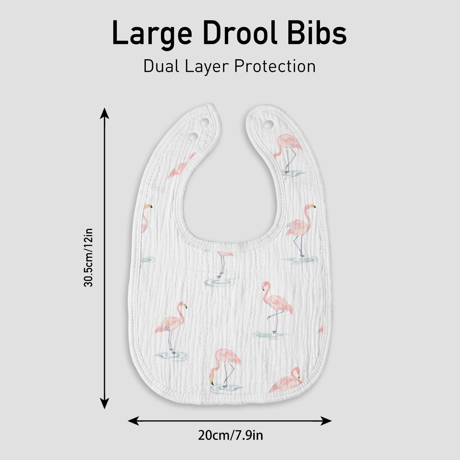 LYRICHOM BABY drool bib used as burp cloth for spills on the go.