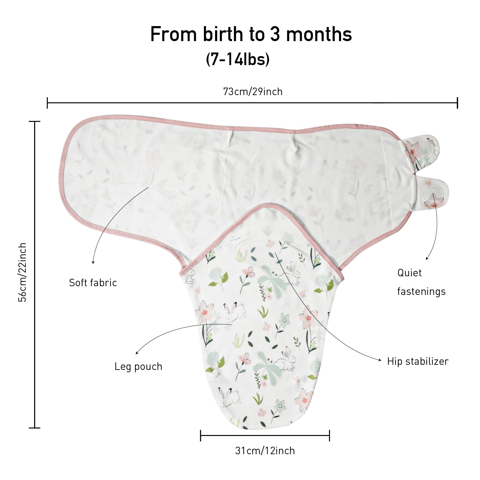 LYRICHOM BABY unisex prints help coordinate outfits while offering gentle, breathable comfort.