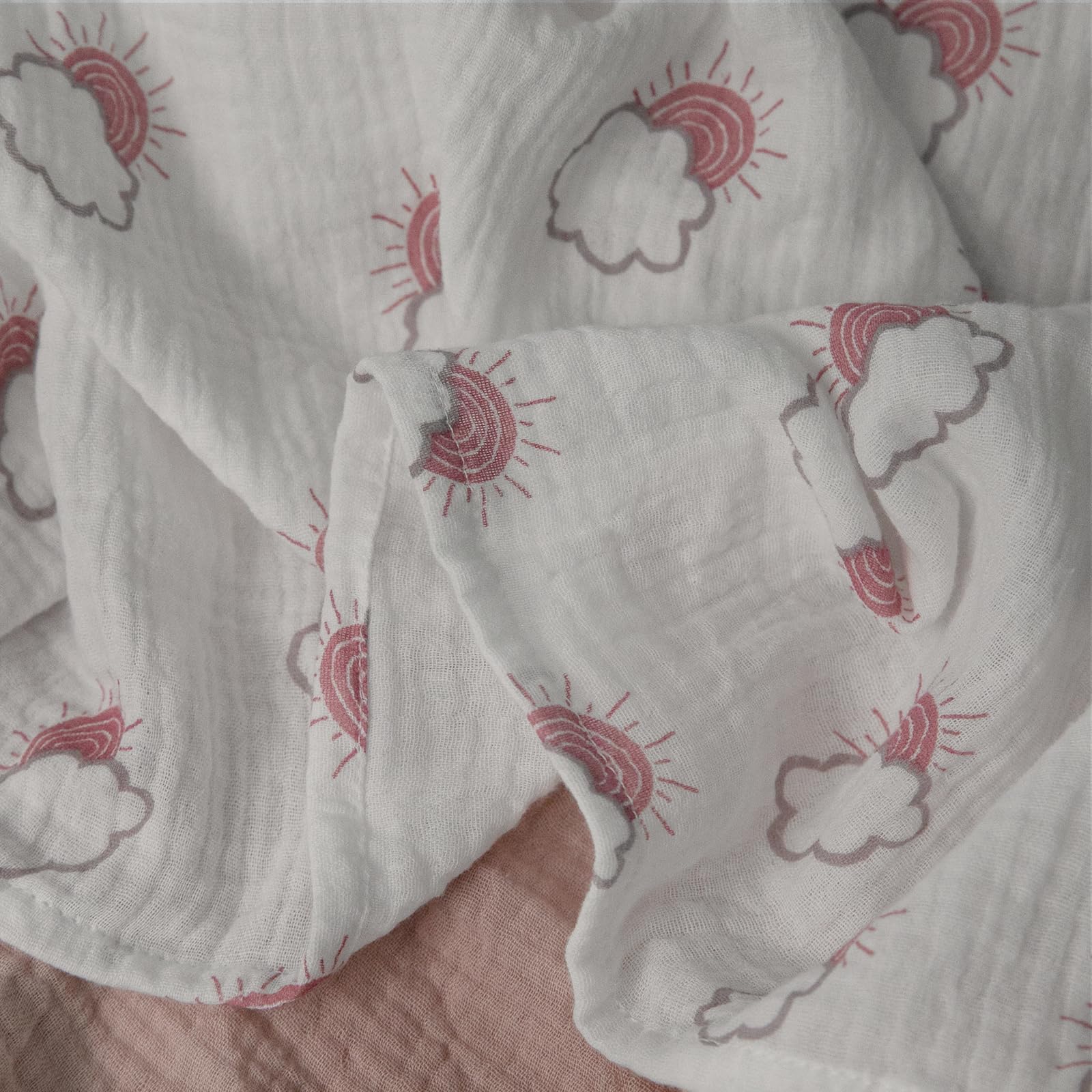 LYRICHOM BABY swaddles are machine-washable for easy care.