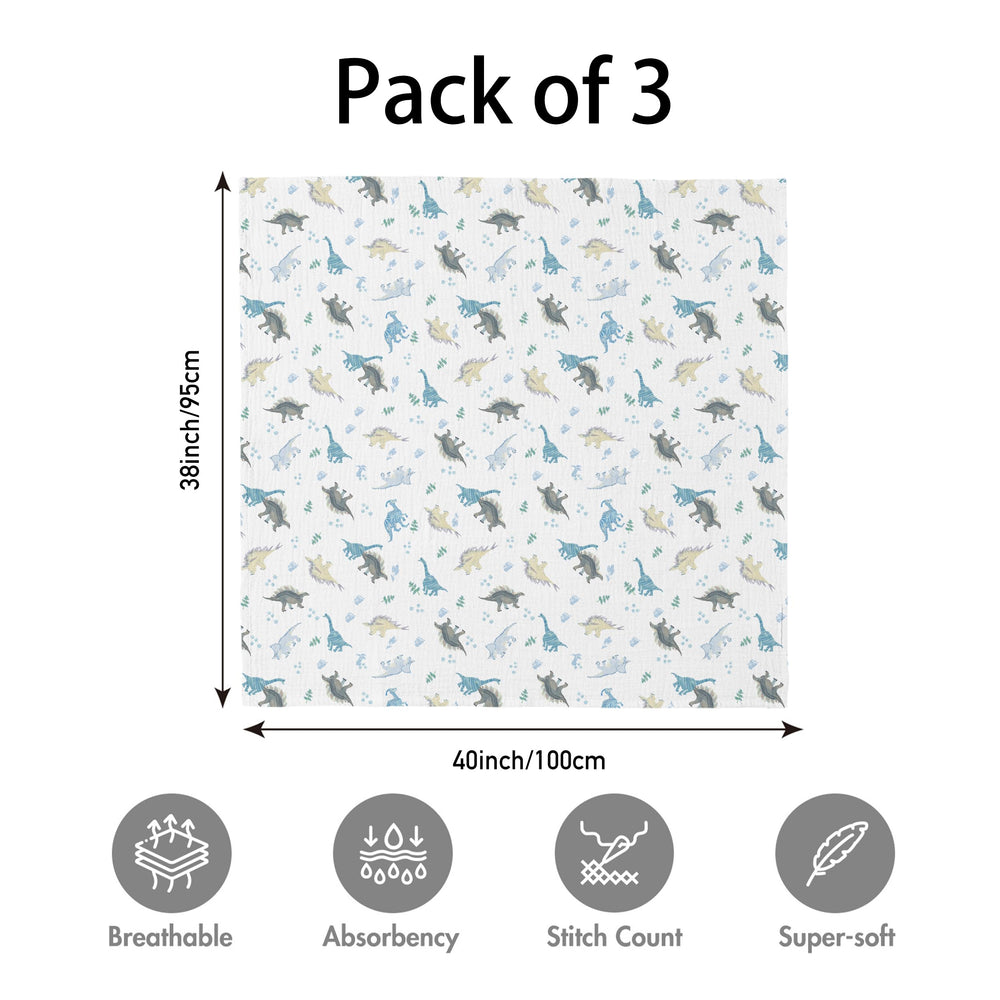LYRICHOM BABY swaddle packaging gift set suitable for baby showers.