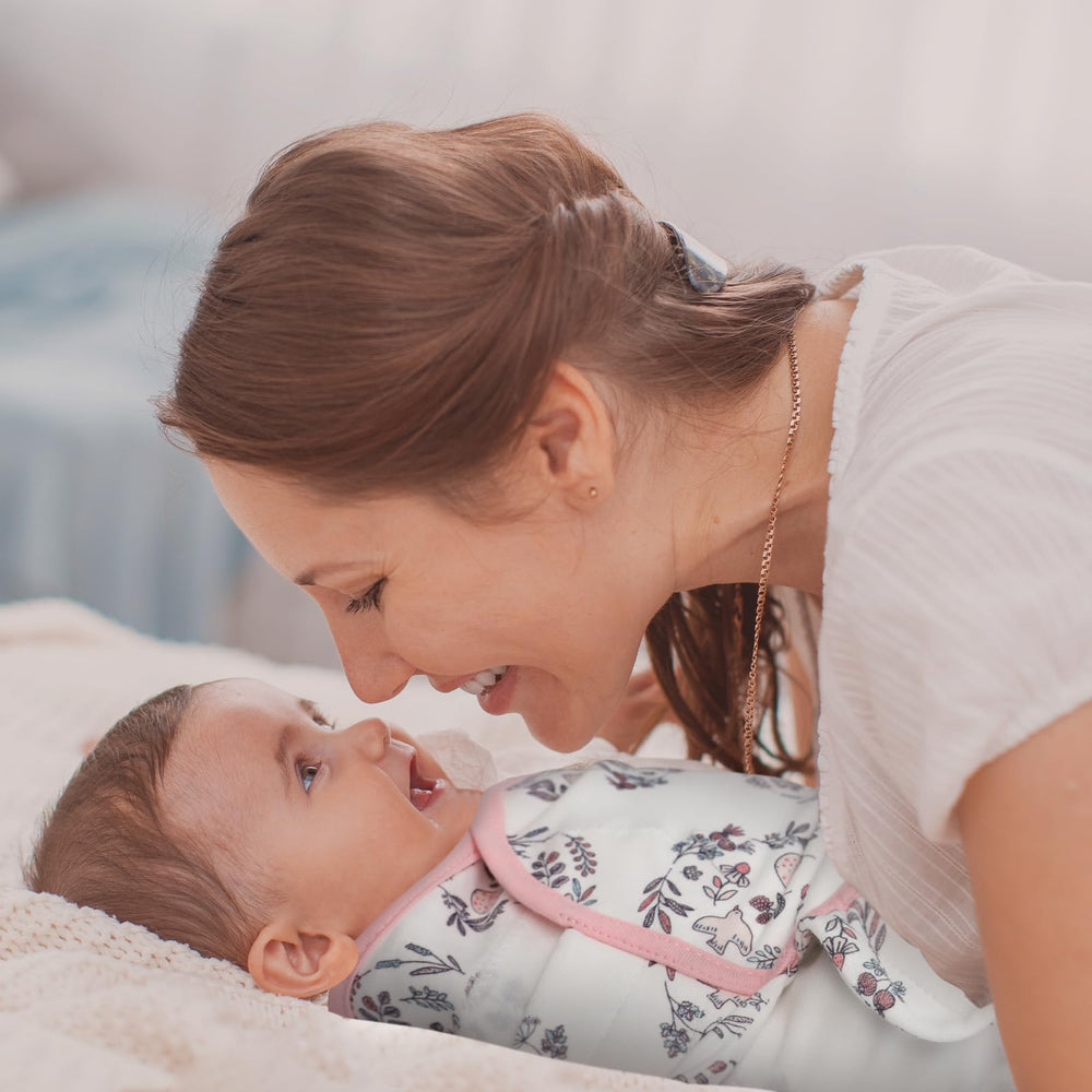 LYRICHOM BABY machine-washable swaddle sacks stay fade-resistant through busy baby days.